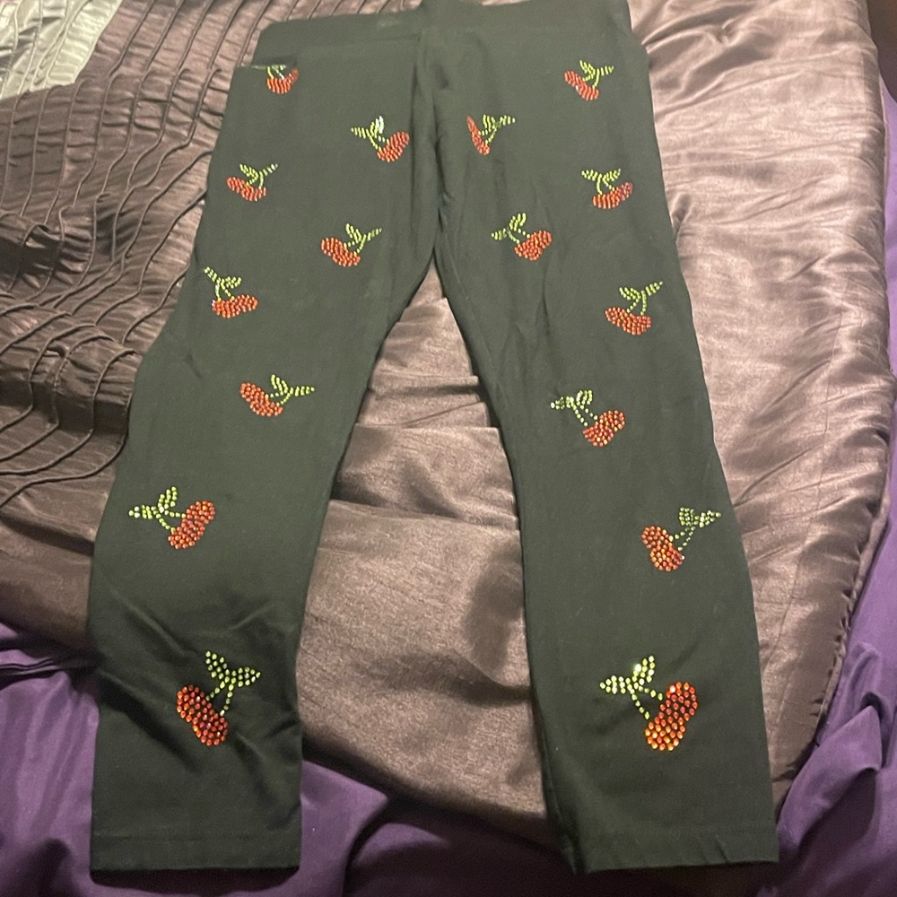 Victoria secret (pink) cherry leggings